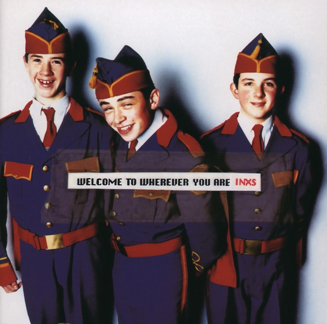 INXS - Welcome to Wherever You Are vinyl album cover