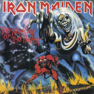 Iron Maiden - The Number Of The Beast album cover