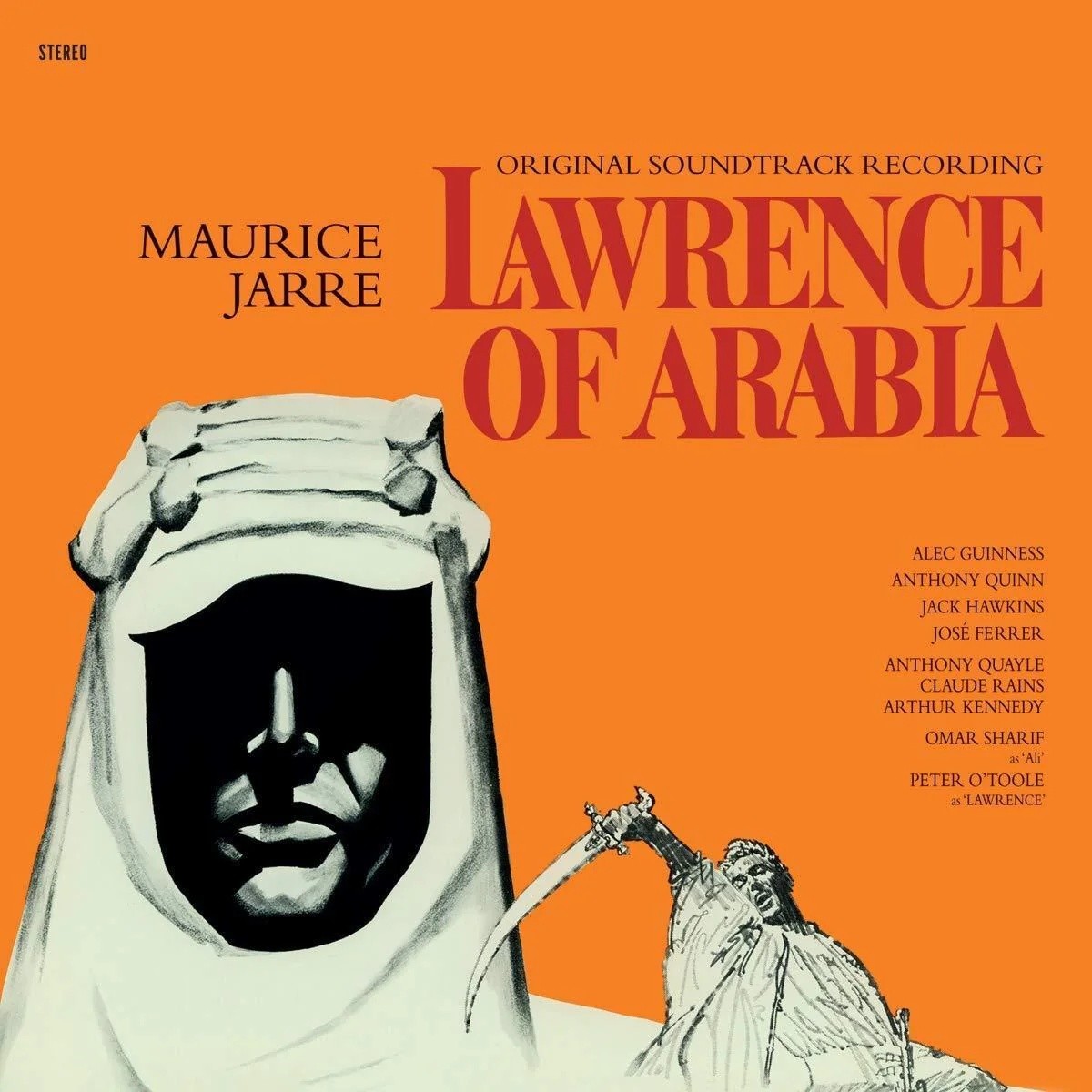 Maurice Jarre - Lawrence of Arabia album cover