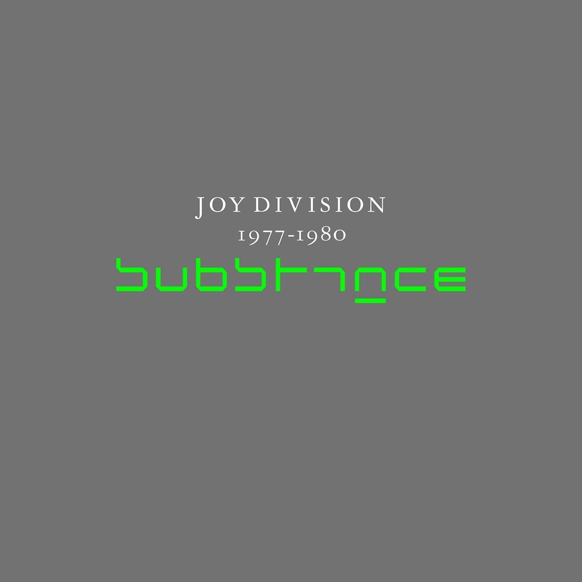 Joy Division - Substance album cover