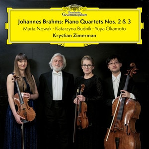 Krystian Zimerman, Maria Nowak, Katarzyna Budnik & Yuya Okamoto - Brahms: Piano Quartets Nos. 2 & 3 album cover