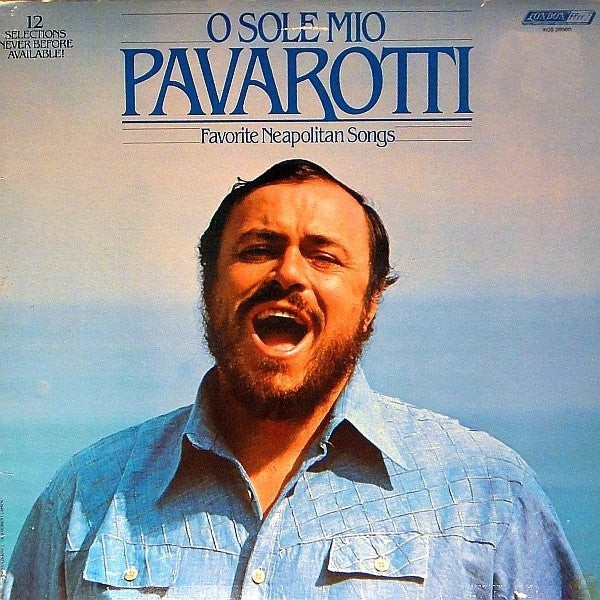 Luciano Pavarotti - O Sole Mio album cover