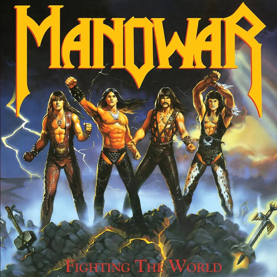 Manowar - Fighting The World album cover