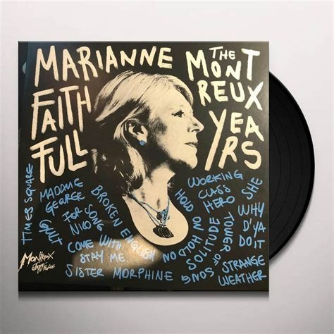 Marianne Faithfull - The Montreux Years album cover