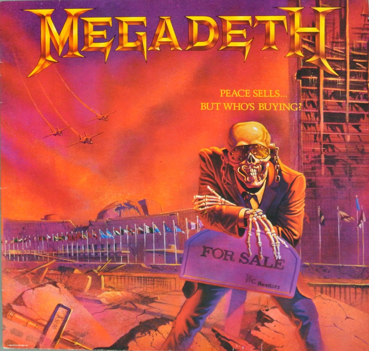 Megadeth - Peace Sells... But Who's Buying? album cover