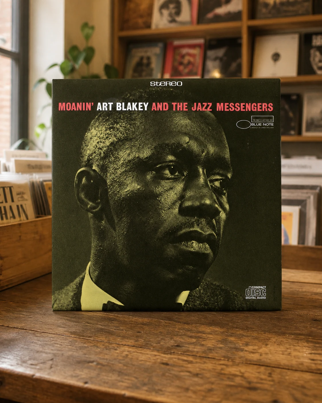 Art Blakey & The Jazz Messengers - Moanin' (Blue Note Classic Vinyl Series) vinyl album cover