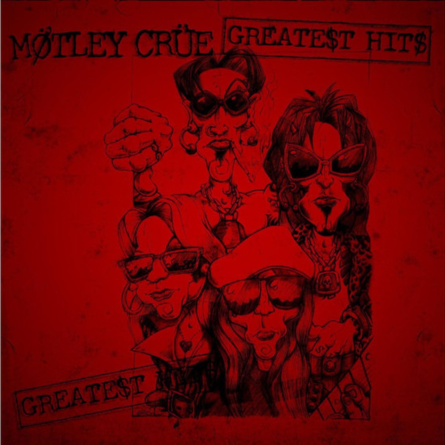 Mötley Crüe - Greatest Hits album cover
