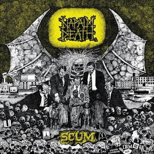Napalm Death - Scum album cover