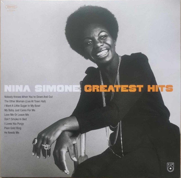 Nina Simone - Greatest Hits vinyl album cover