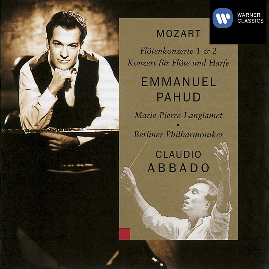 Emmanuel Pahud, Sabine Meyer & Claudio Abbado - Mozart: Concerto for Flute & Harp; Clarinet Concerto album cover