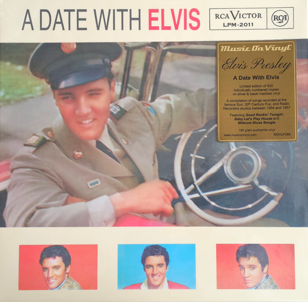 Elvis Presley - A Date With Elvis album cover