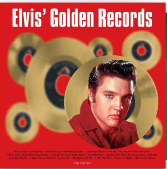 Elvis Presley - Elvis' Golden Records album cover