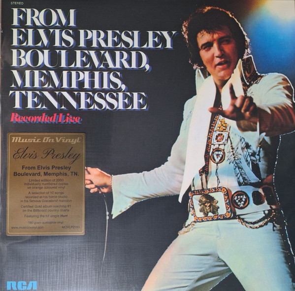 Elvis Presley - From Elvis Presley Boulevard, Memphis, Tennessee album cover