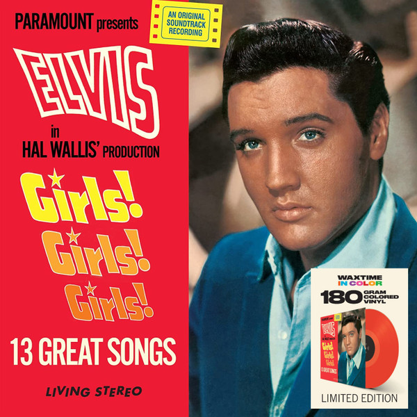 Elvis Presley - Girls! Girls! Girls! album cover