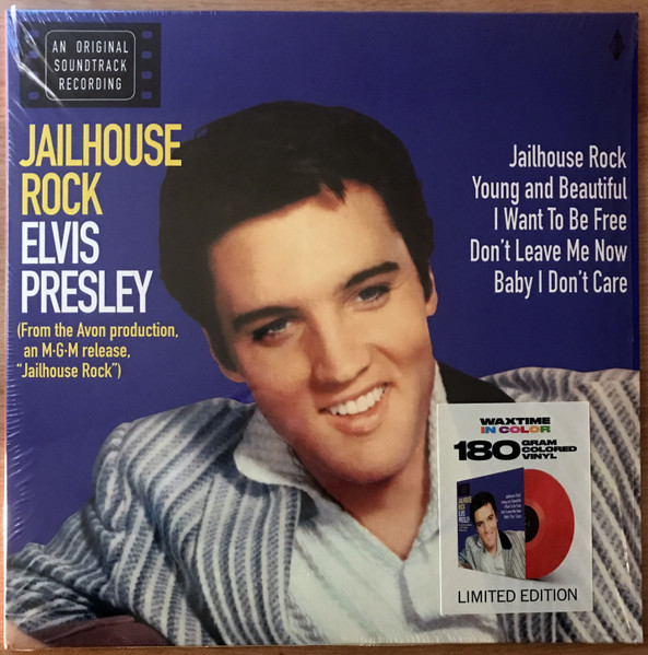 Elvis Presley - Jailhouse Rock album cover