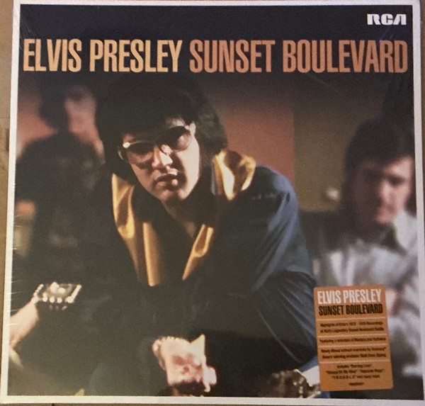 Elvis Presley - Sunset Boulevard album cover