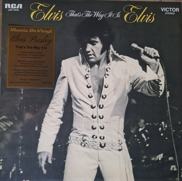 Elvis Presley - That's The Way It Is album cover