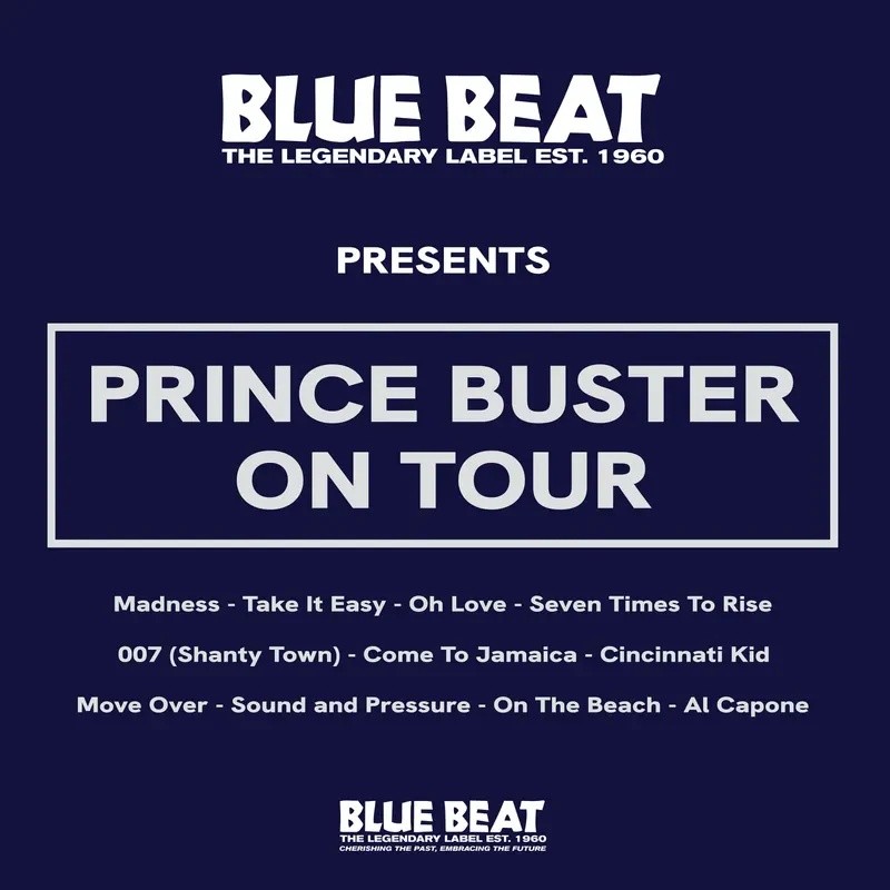 Prince Buster - Prince Buster On Tour album cover