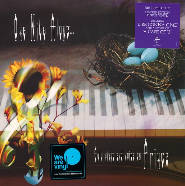 Prince - One Nite Alone... Solo Piano And Voice By Prince album cover