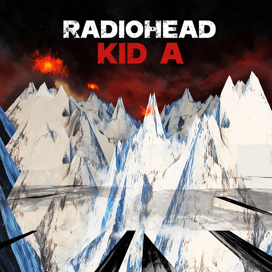 Radiohead - Kid A album cover