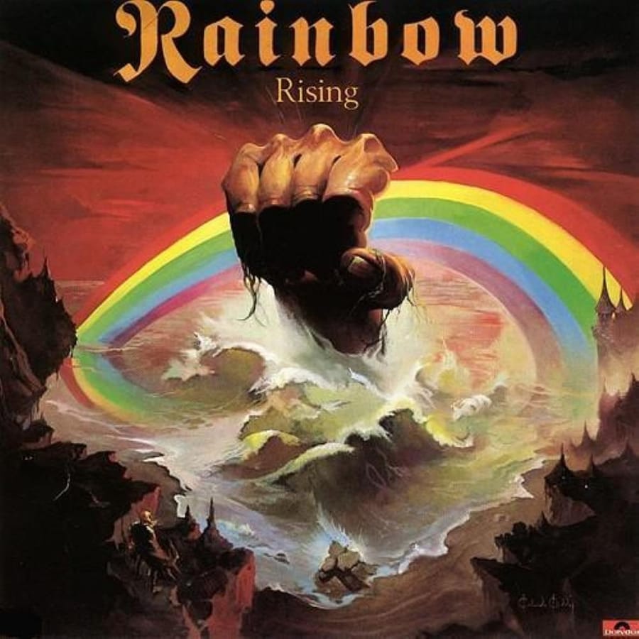 Rainbow - Rising album cover