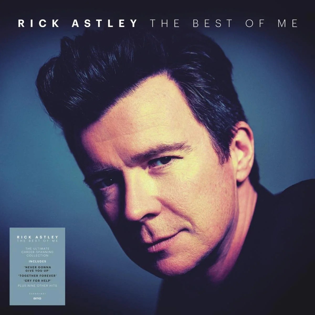 Rick Astley - The Best Of Me album cover
