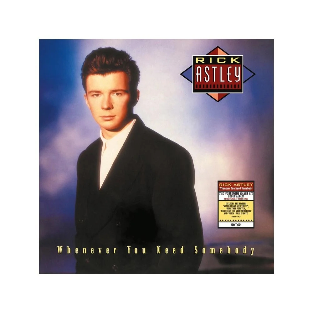 Rick Astley - Whenever You Need Somebody album cover