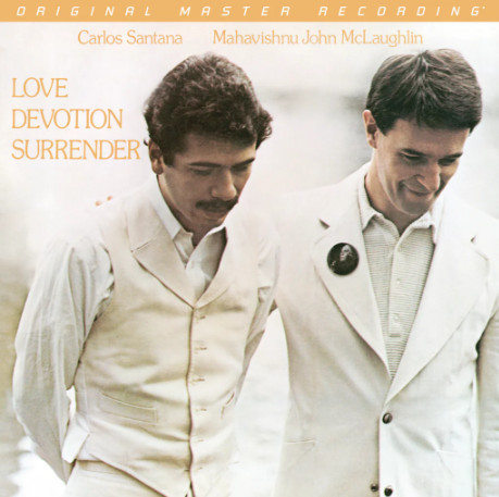 Carlos Santana & Mahavishnu John McLaughlin - Love Devotion Surrender album cover