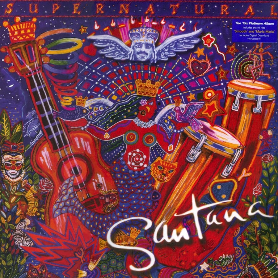 Santana - Supernatural album cover