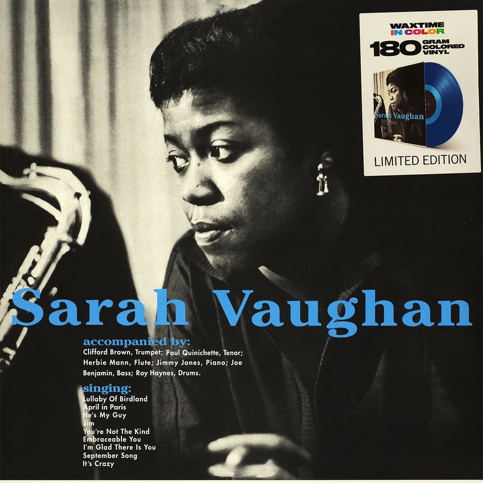 Sarah Vaughan - Sarah Vaughan with Clifford Brown album cover