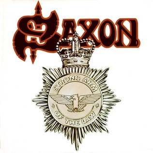 Saxon - Strong Arm of the Law album cover