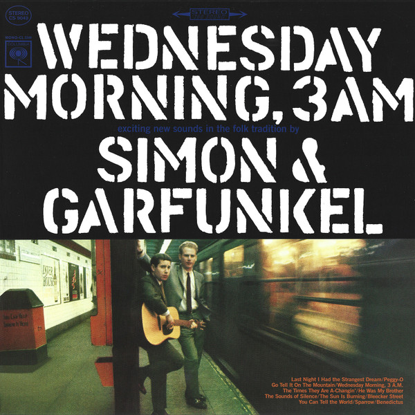 Simon & Garfunkel - Wednesday Morning, 3 A.M. album cover