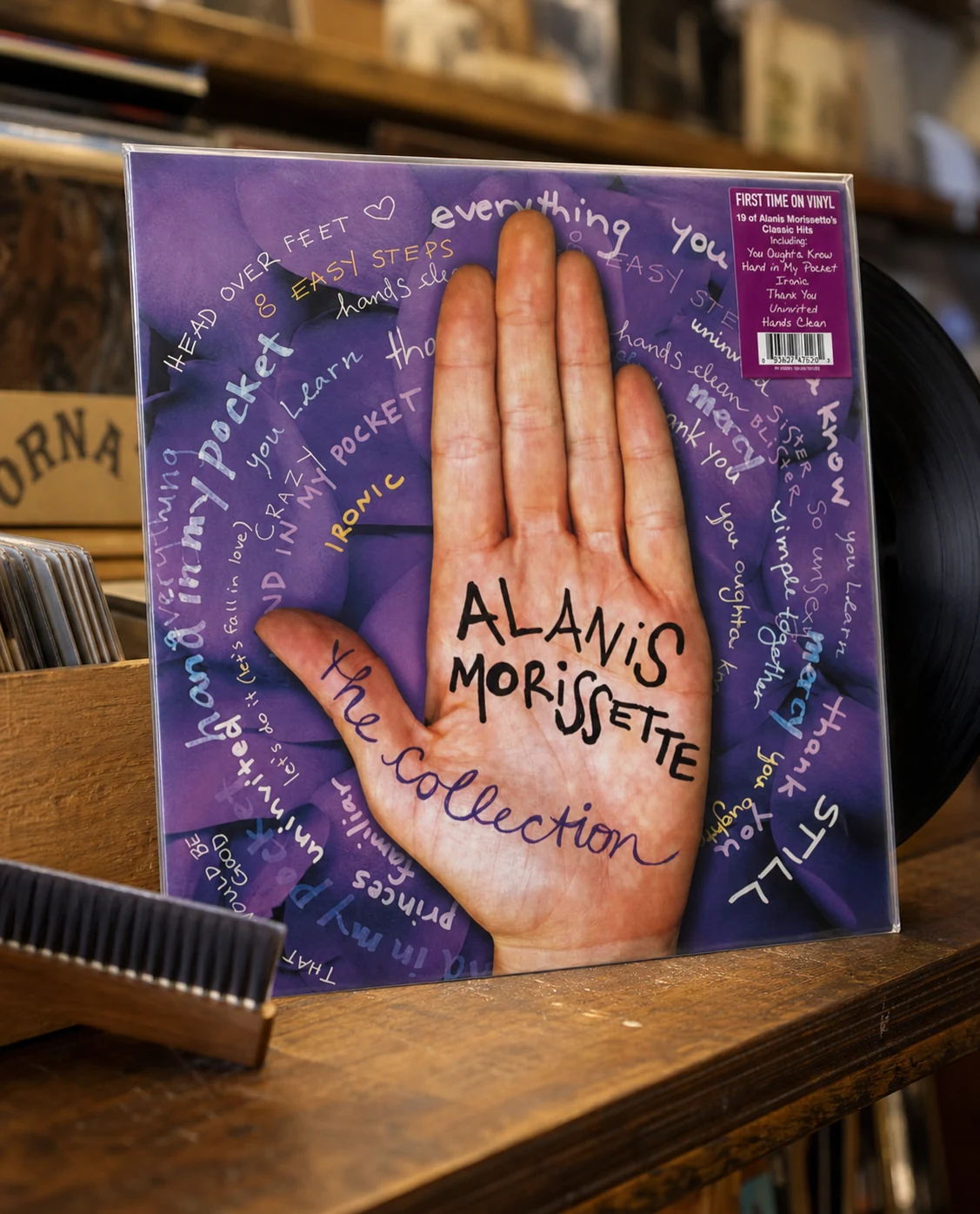 Alanis Morissette - The Collection vinyl album cover