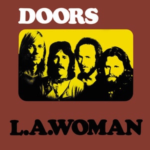 The Doors - L.A. Woman vinyl album cover