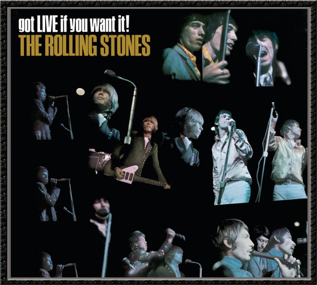 The Rolling Stones - Got Live If You Want It! vinyl album cover