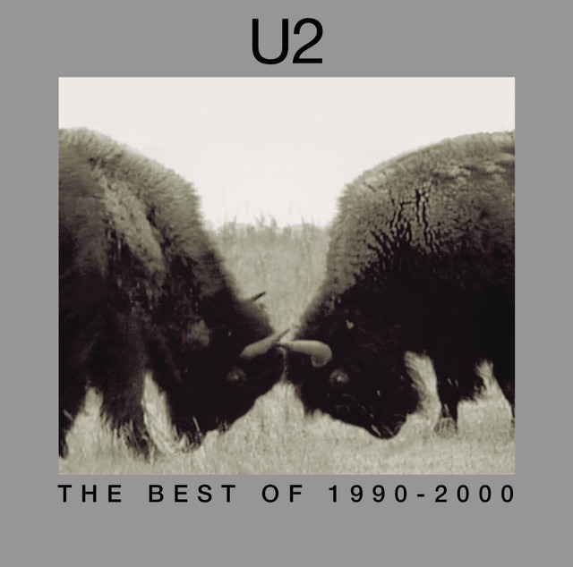 U2 - The Best Of 1990-2000 vinyl album cover