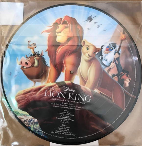 Various Artists - The Lion King album cover