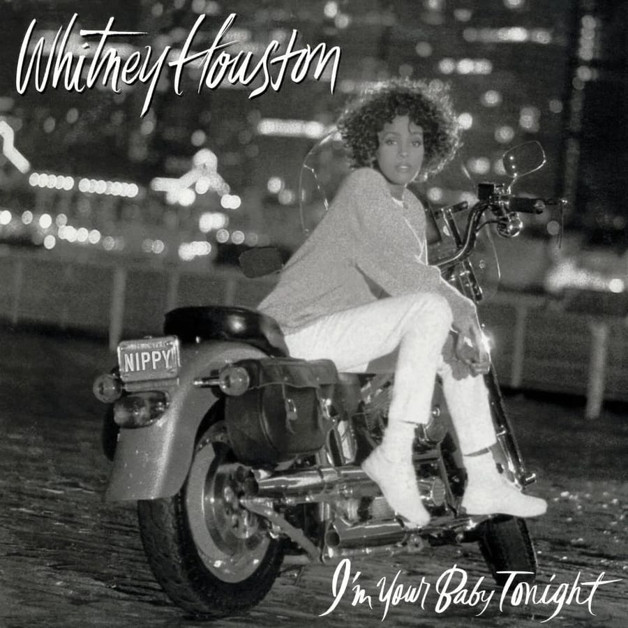 Whitney Houston - I'm Your Baby Tonight album cover
