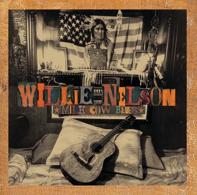 Willie Nelson - Milk Cow Blues vinyl album cover