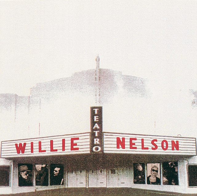 Willie Nelson - Teatro vinyl album cover