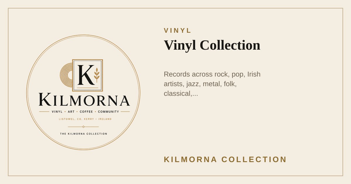 Vinyl records at Kilmorna Collection